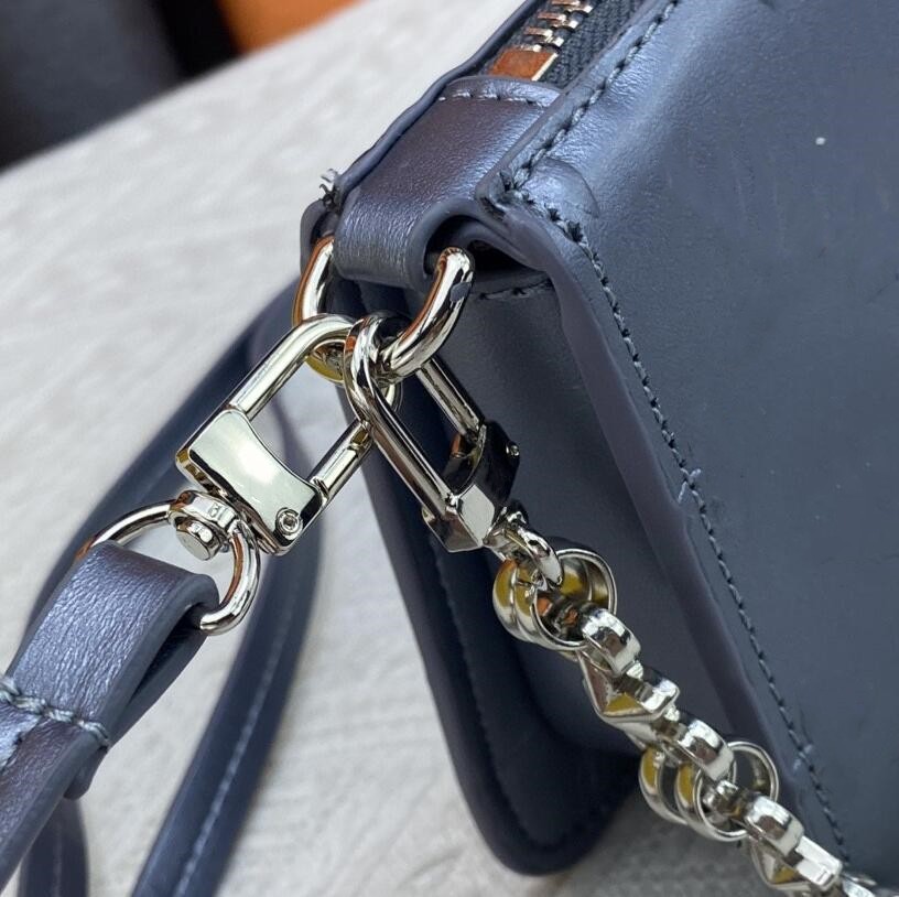 Designer Vrouwen Schoudertassen Ketting Mini Crossbody Tas Echt Lederen Handtassen Portemonnees Portemonnee Klassieke Bloem Letter Relievo Vierkante Tas