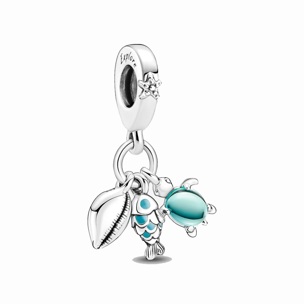 925 sterling zilveren Pandora-bedelhanger geschikt voor armbanden, ontwerpersieraden en nieuwe collectie zeedieren, klauwaccessoires, cadeau, gratis Pandora-doos