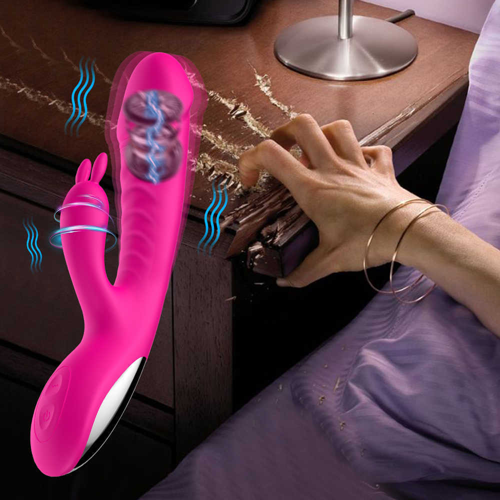 Nieuwste Rabbit Vibrator voor Vrouwen G-spot Vagina Vrouwelijke Masturbator Clitoris Stimulator Volwassenen 18