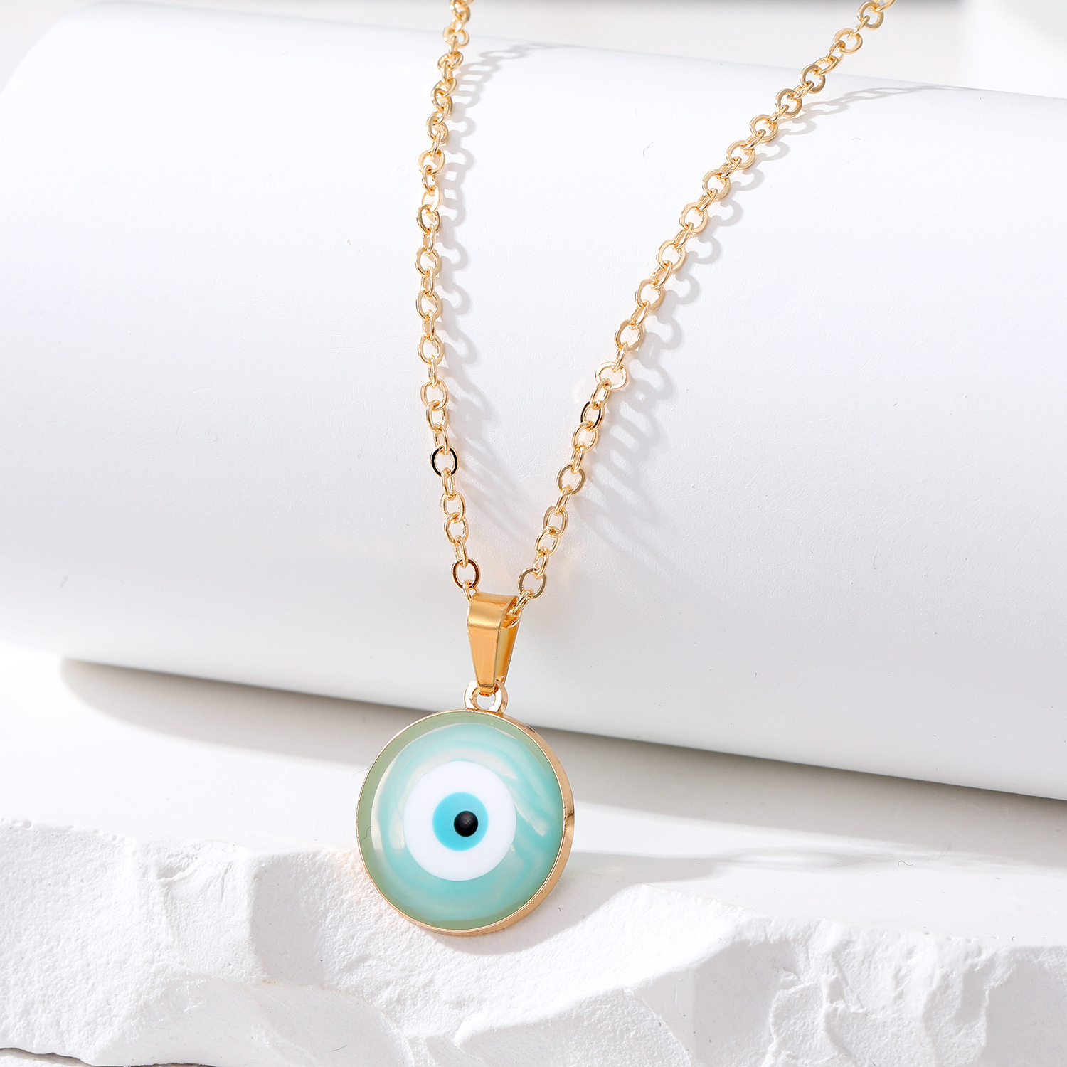 Türkische Evil Eye Halskette für Frauen, glückliches blaues Auge, Anhänger, Halsketten, Party-Schmuck