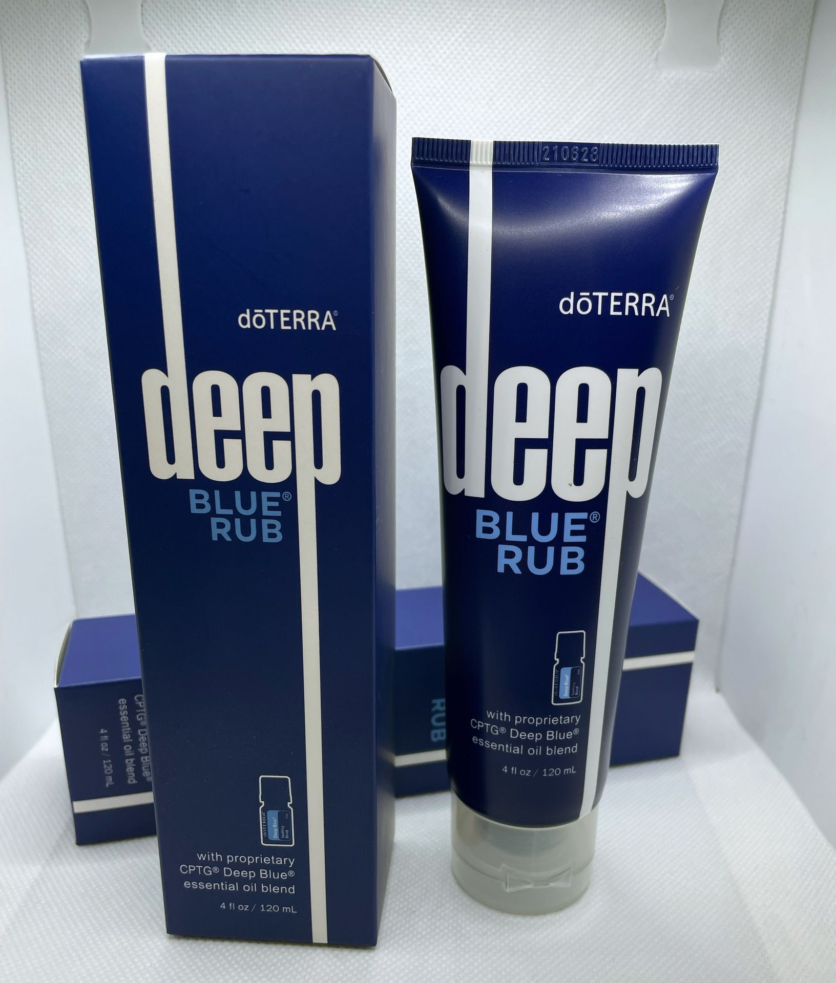 Creme tópico de rubor azul profundo de alto qualidade com óleos essenciais 120ml Lotion Foundation Primer Cuidado da pele do corpo