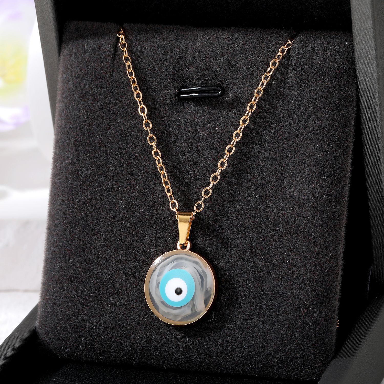 Türkische Evil Eye Halskette für Frauen, glückliches blaues Auge, Anhänger, Halsketten, Party-Schmuck