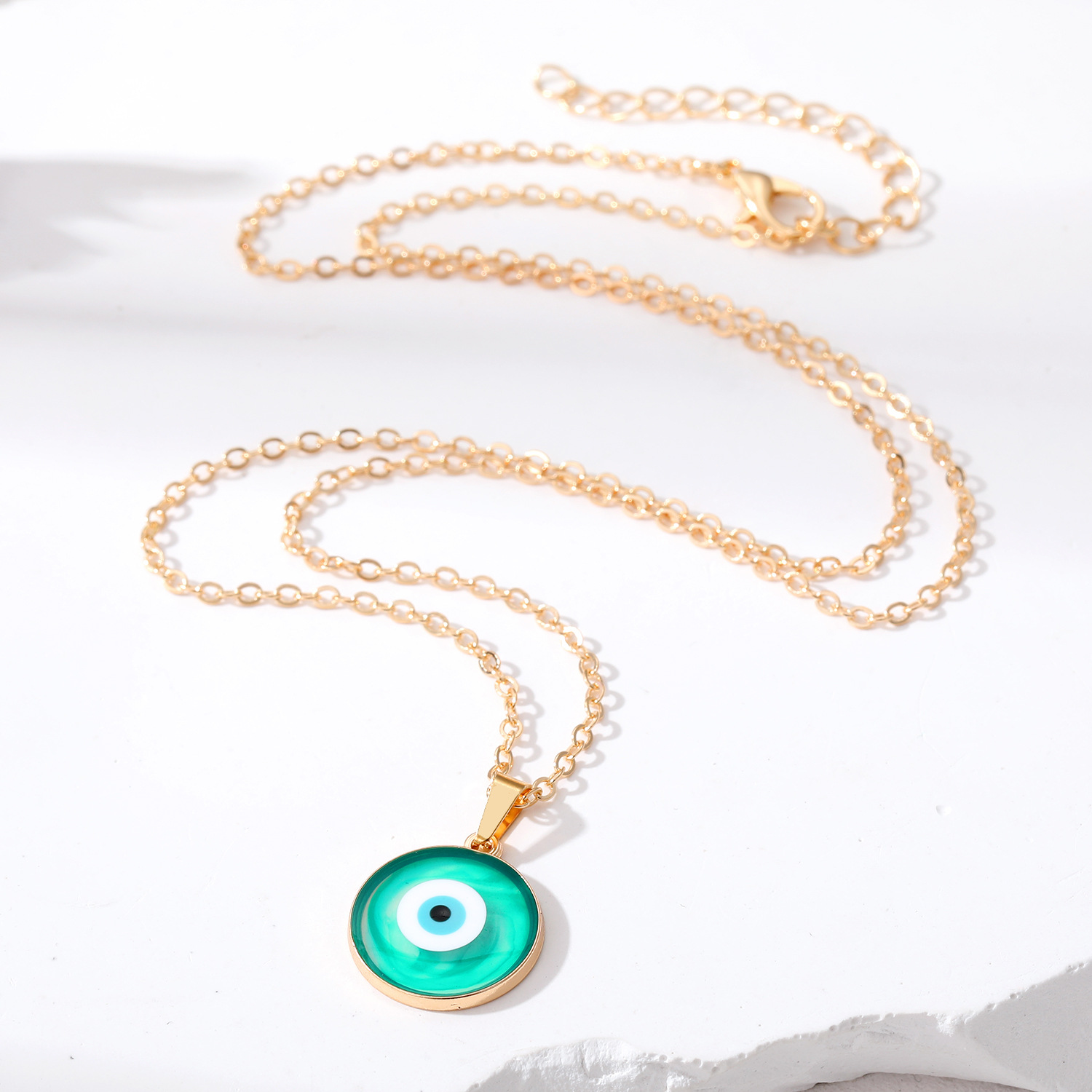 Türkische Evil Eye Halskette für Frauen, glückliches blaues Auge, Anhänger, Halsketten, Party-Schmuck