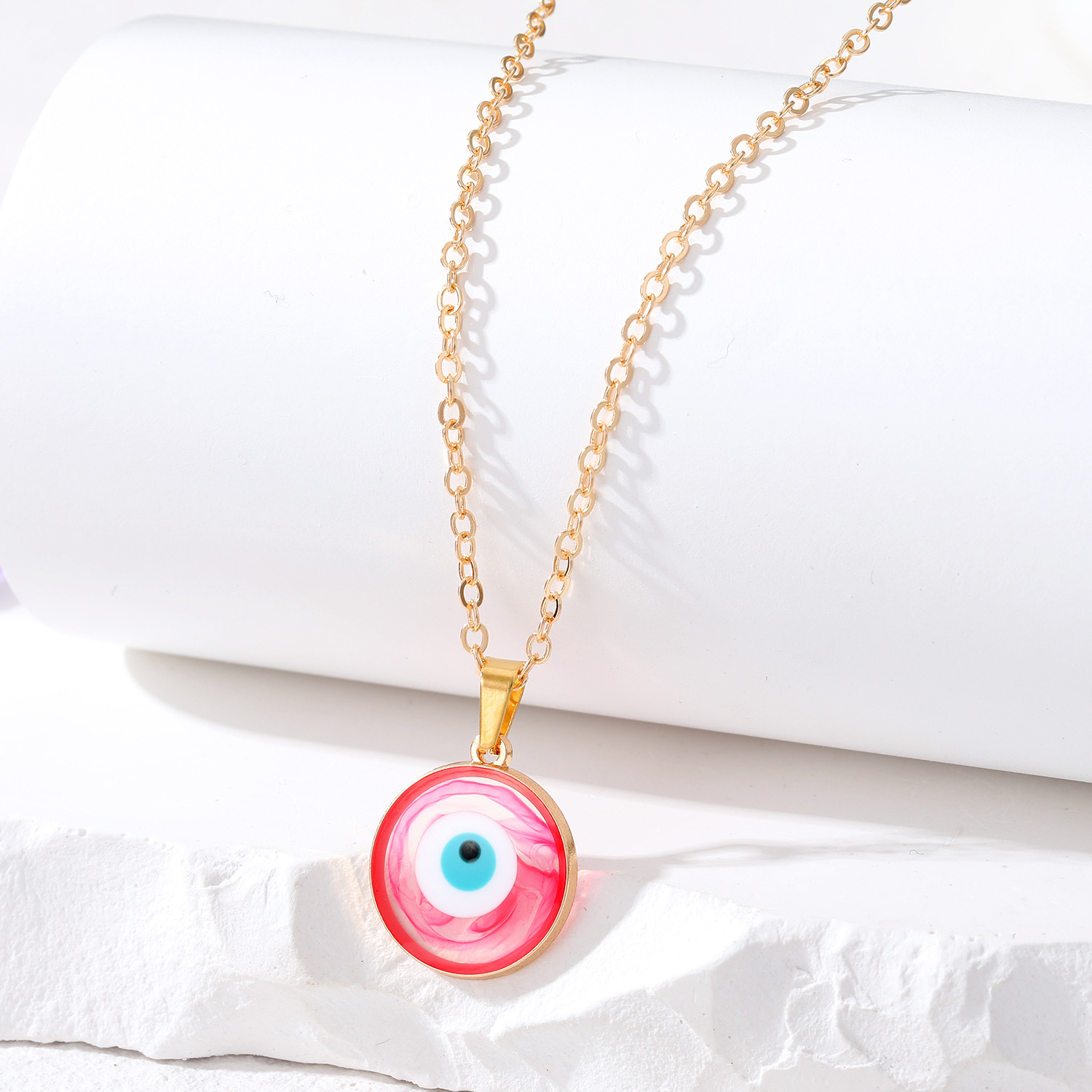 Türkische Evil Eye Halskette für Frauen, glückliches blaues Auge, Anhänger, Halsketten, Party-Schmuck