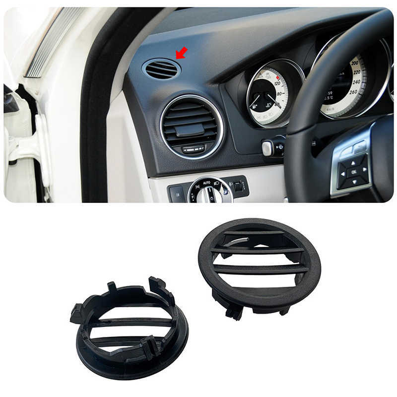 New Car Dashboard Side A/C Air Conditioner Vent Paddle Outlet Grille Cover For Mercedes Benz C-Class W204 2007 2008 2009 2020