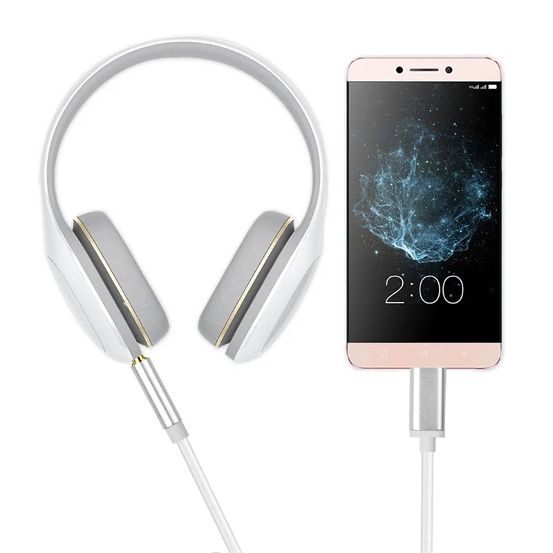 USB C till 3,5 mm aux -hörlurar typ C -ljudkablar Jackadapter för Samsung Huawei Mate 20 P30 Pro LG S20 Plus smartphone