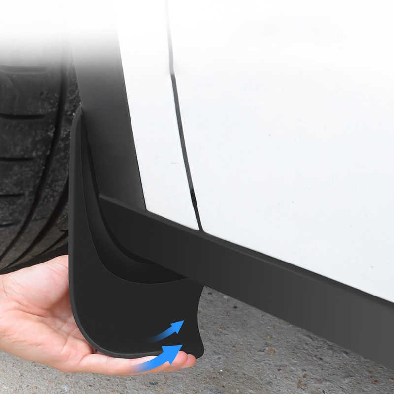 Nieuwe Auto Wiel Spatlappen Splash Guards Achterwiel Modder Blok Voor Tesla Model Y 2021 2020 Auto Styling Modificatie accessoires