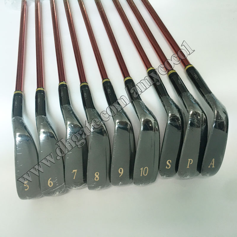 نوادي جولف جديدة مارومان جلالة بريتسيري P10 الجولف مكاوي 5-10 SP A Club Iron Set R/S Flex Graphite مهاوي الشحن المجاني