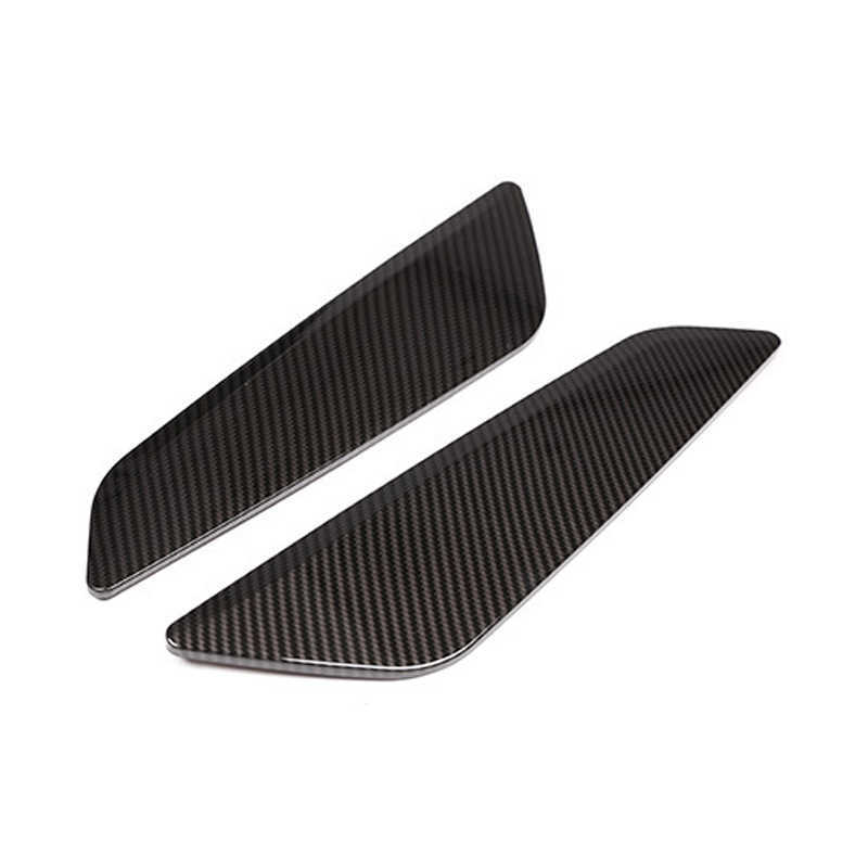 Ny 2stCar Front Fender Side Air Vent Cover Trim Shark Gills Side Vent Sticker för BMW 5 Series G30 G31 G38 2018