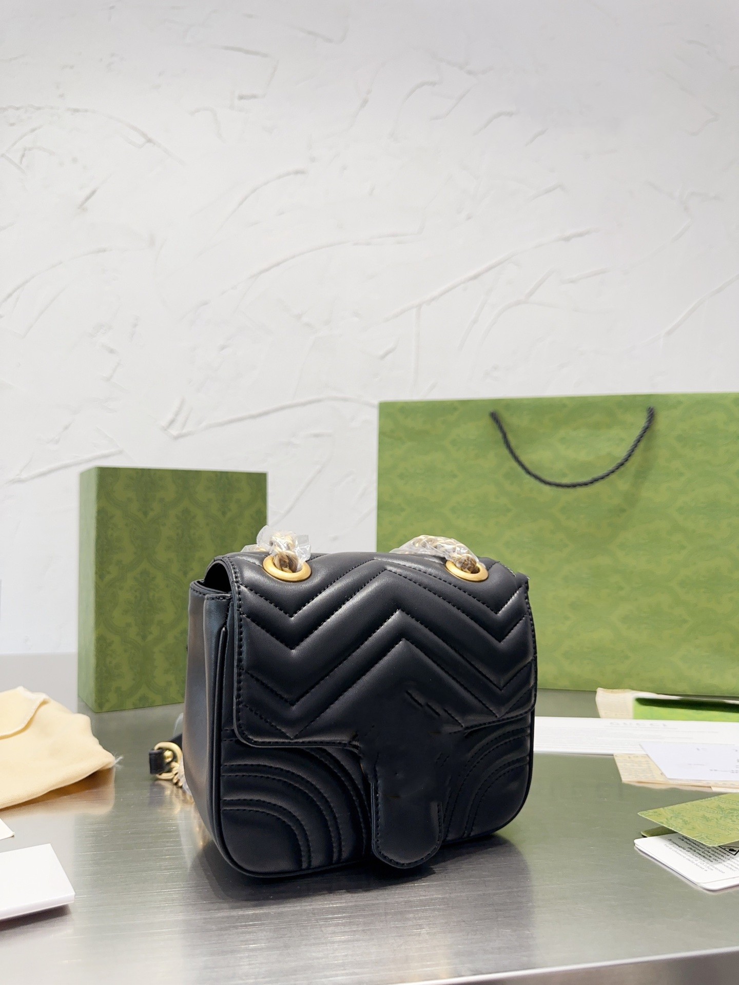 أكياس نساء فانغ بانجزي حقيبة تسوق الأزياء أكياس الكتف الأكياس الجلدية سلسلة رفرف كروس جودنجر أكياس مصممة فاخرة المحافظ