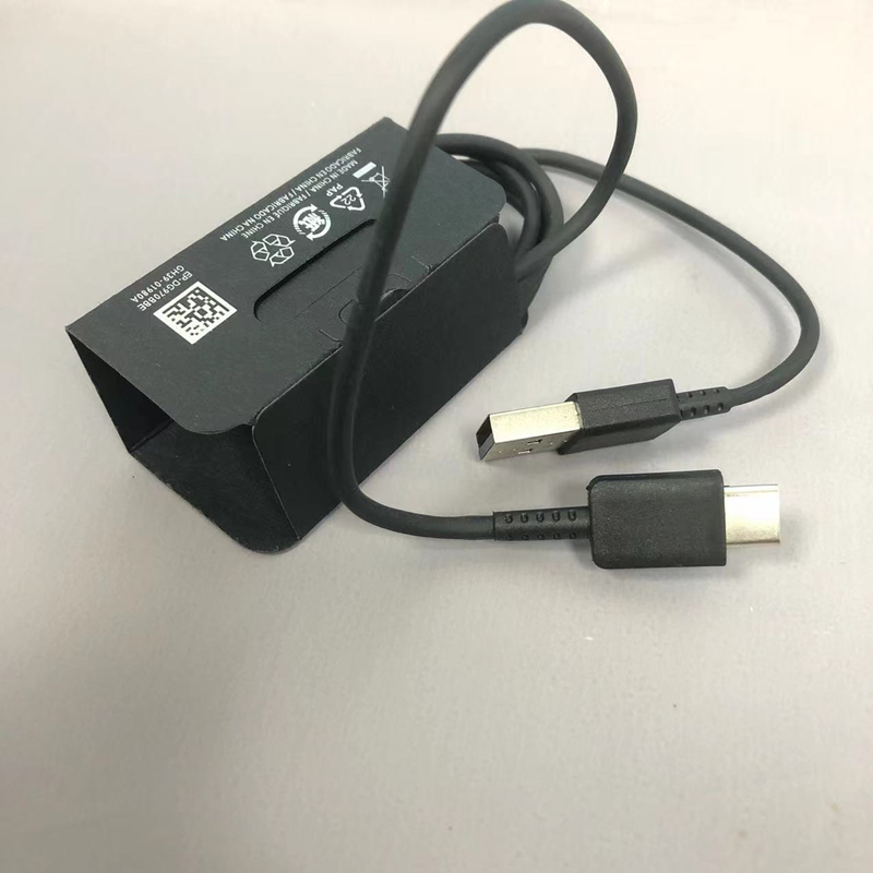 Orijinal OEM Kalitesi USB Tip C Kablosu 1m 2A Galaxy için Hızlı Şarj Kablosu Not 10 S10 S10E S10P EP-DG970BBE