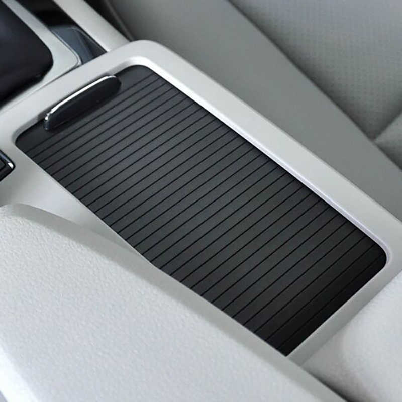 Ny bilagringsbox Trim Cover Center Console Roller Blind för Mercedes Benz C-Calss W204 S204 E-Class W212 W207 A20468076079051