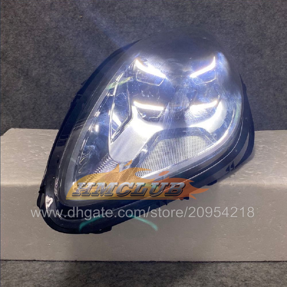 Faro fari Porsche MACAN 2014-2020 14 15 16 17 18 19 20 2014 2015 2016 2017 2018 2019 2020 Aggiornamento Nuova luce frontale a LED Nuovo stile Luci plug and play