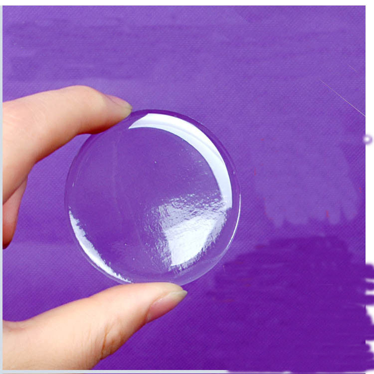 2 tum 50mm 3D Dome Circle Round Clear Epoxy Sticker för DIY Självhäftande hantverk smycken Hemdekoration gratis DHL