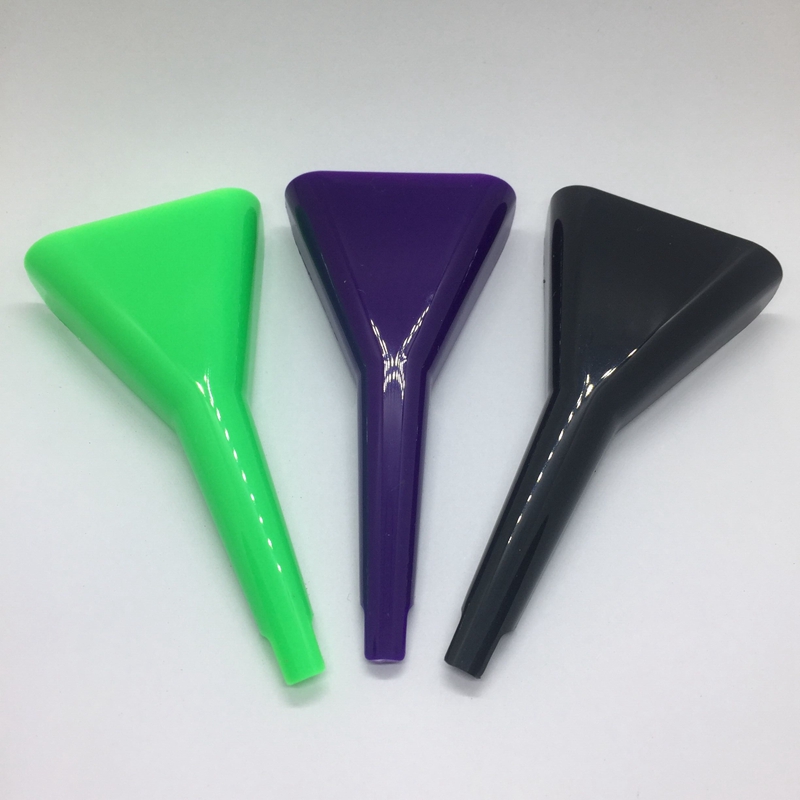 Colorful Plastic Smoking Herb Tobacco Funnel Filling Preroll Rolling Cone Horn Cigarette Maker Holder Portable Snuff Snorter Spoon Sniffer Spice Miller Shovel DHL