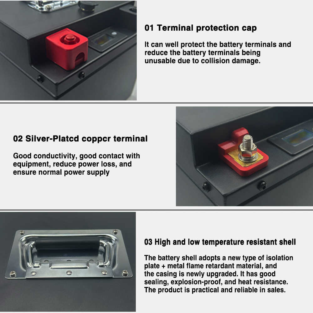 12V 400AH LiFePO4 Batterij Ingebouwde BMS Lithium-ijzerfosfaat Cell Pack Voor Outdoor Camping Golfkar Solar met Oplader