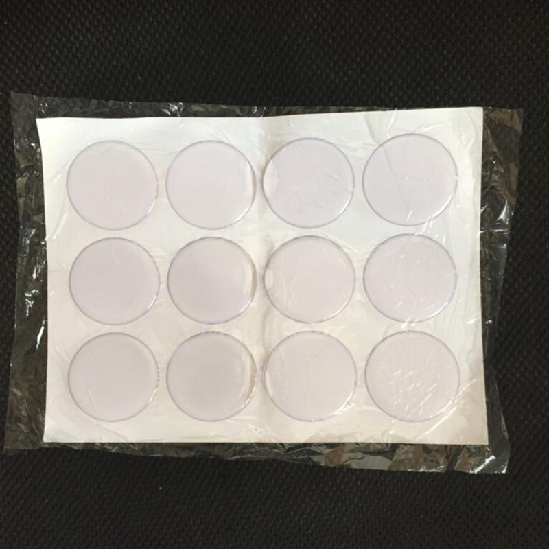 2 polegadas 50MM Círculo Cúpula 3D Adesivo Epóxi Transparente Para DIY Autoadesivo Artesanato Jóias Decoração Para Casa Grátis DHL