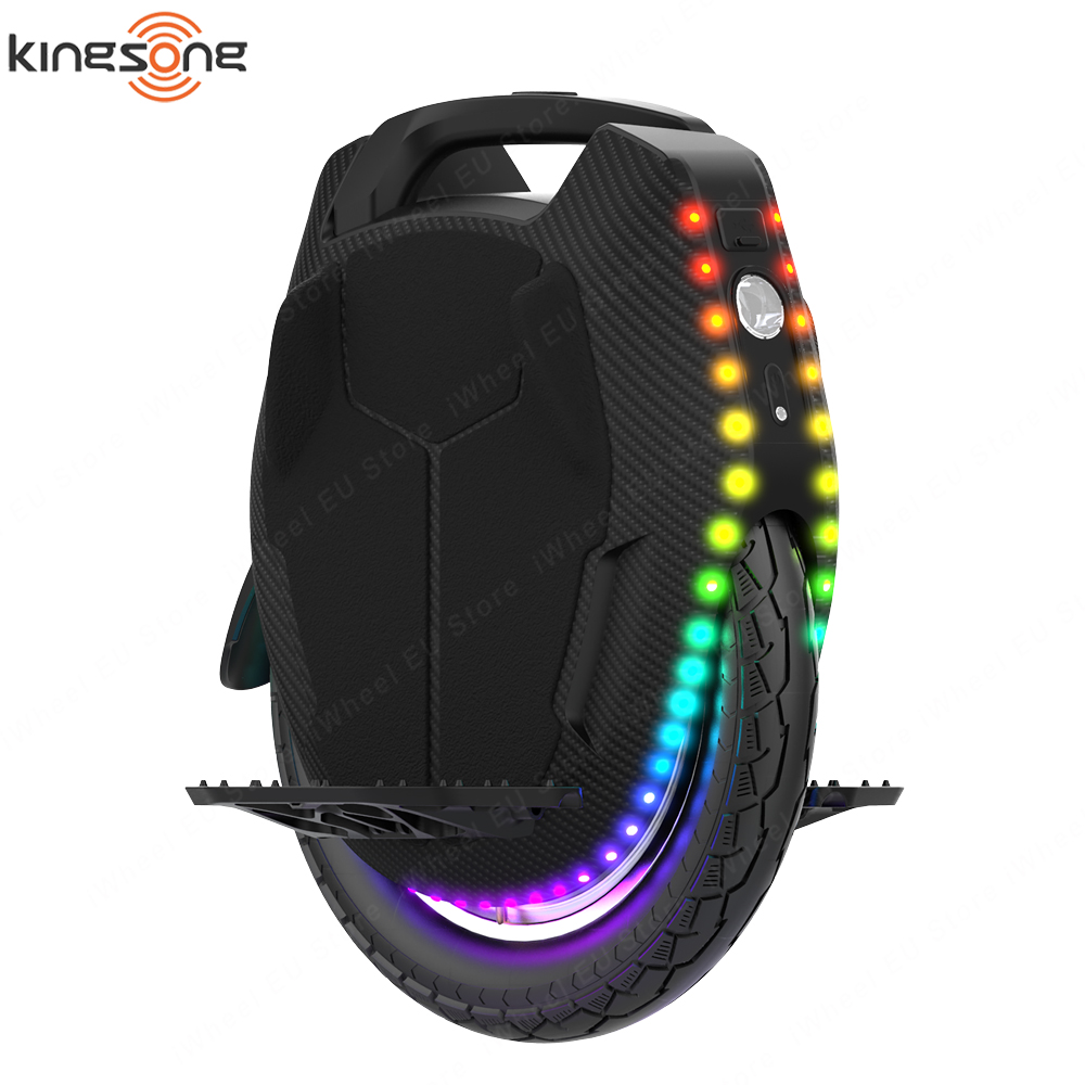 Kingsong KS-16X Electric Unicycle 2023 Nyaste batchinstallation med honungskakpedal Längsta körsträcka Single Wheel 2200W Motor 1554Wh Batteryhastighet 50 km/H Dual laddare