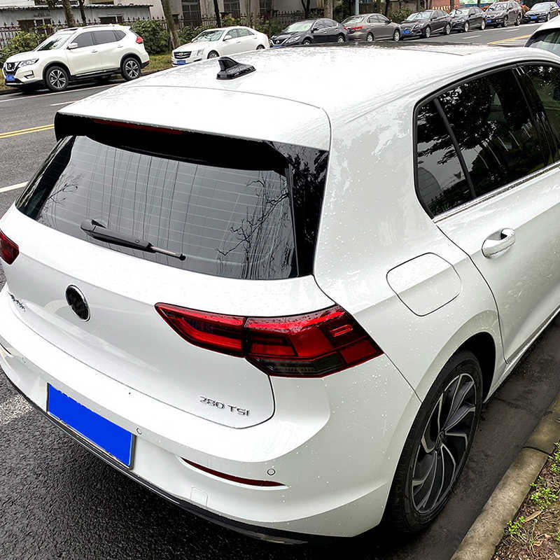 Новый автомобиль задний окно дефлектор разветвитель Canard Cover Sticker для Volkswagen VW MK8 MK VIII Golf 8 2020 2021 аксессуары