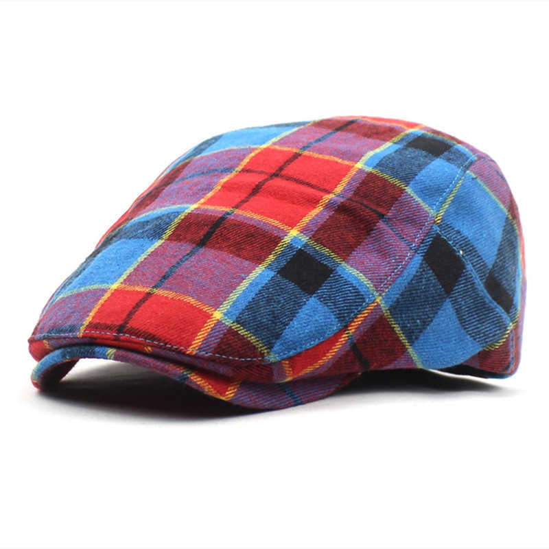 Berets Spring Summer Cotton News Boys' Hat Men's Flat Cap Women's Painter Beret 30 G220612