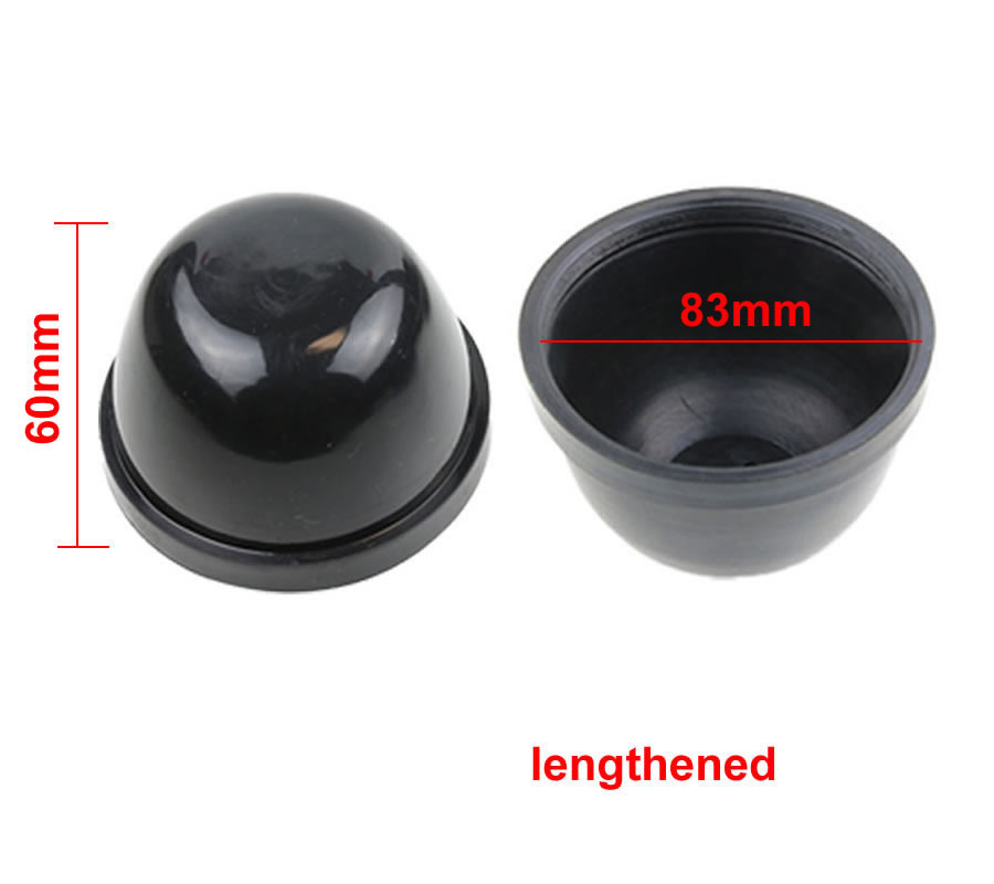 For Besturn B30 2016-2019 Headlight Dust Cover Sealing Cap Rubber Waterproof Dustproof Lengthened Headlamp Cover 83mm 