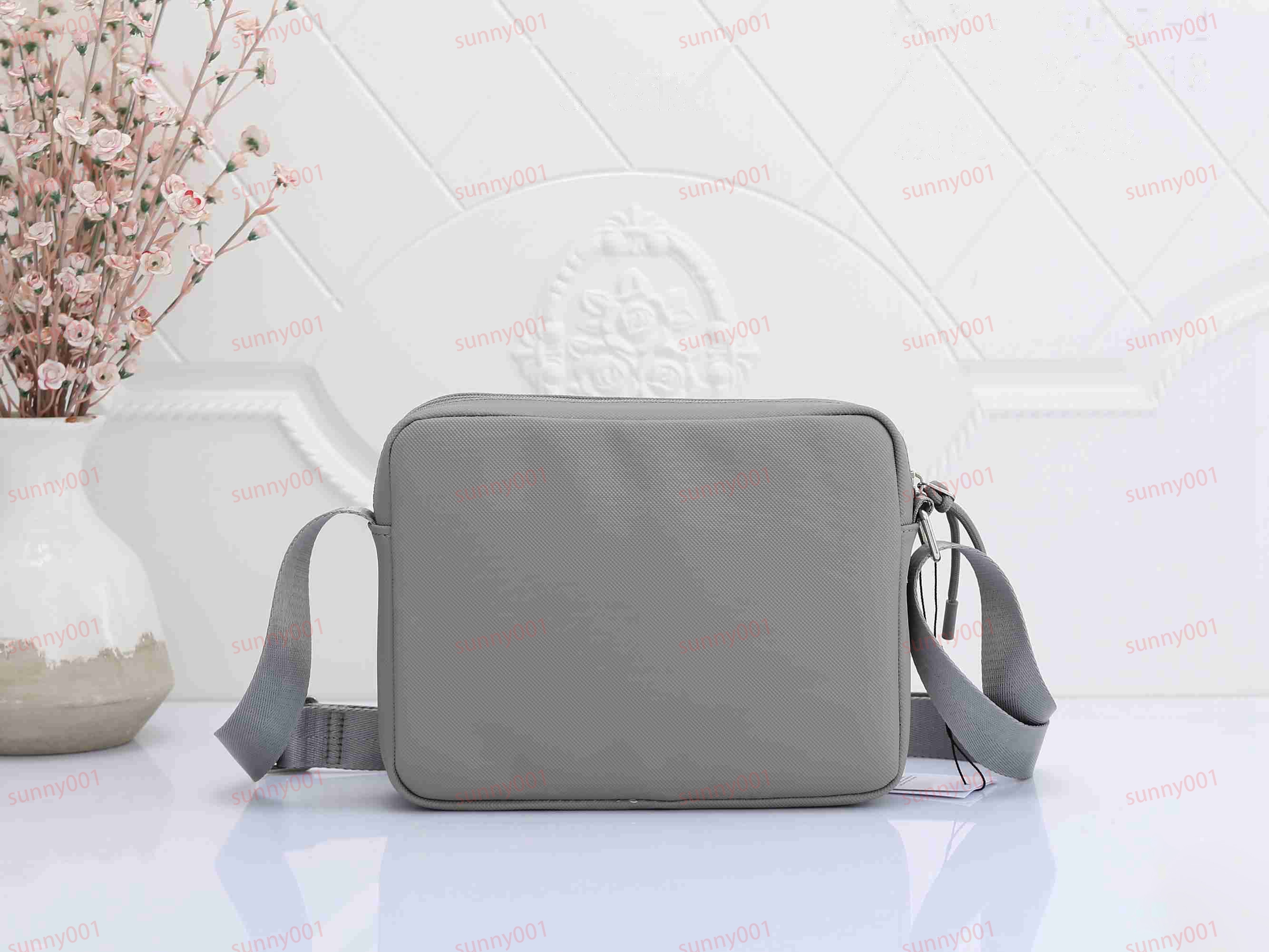 Doku Moda Tek Omuz Çantası Tasarımcısı 5 Renk Crossbody Bag Yatay Dikdörtgen Cüzdan Halkla İlişkiler Çantalar Lüks Dosya Bilgi Cep