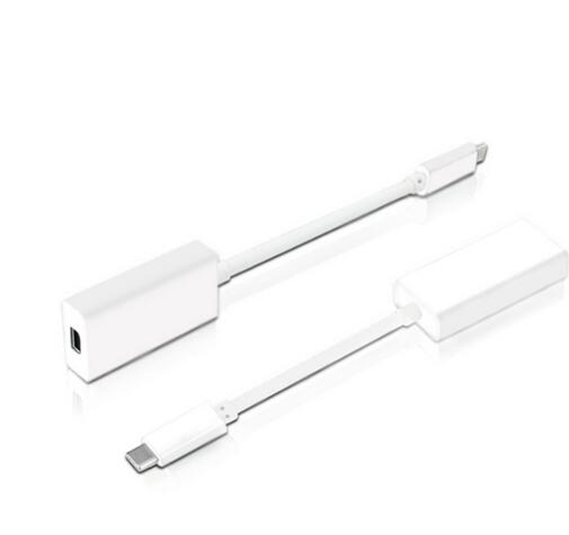 Câble adaptateur Thunderbolt 3 USB-C vers Thunderbolt 2 Port d'affichage USB 3.0 Type-C Ligne DP pour Apple MacBook Air Pro Windows Mac OS IMac Mini BH Connecteurs de téléphones d'ordinateur