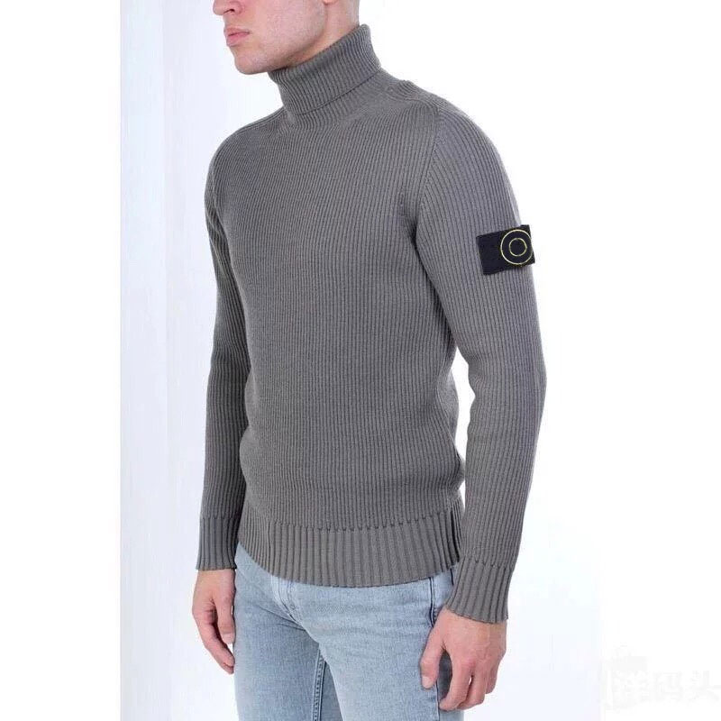 23AW SWARETS Hoodies Man Kobiet Knit Crow Neck Projektanci Modne ubrania z długim rękawem Pullover Zakresy Blue Top 20ss