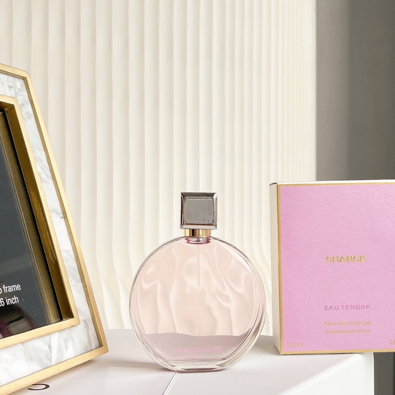 Kobiety różowe szklane perfumy kobiety długotrwały zapach ładny zapach kwiatowy EDP 100 ml prezenty na dni aleentynowe Szybka poczta
