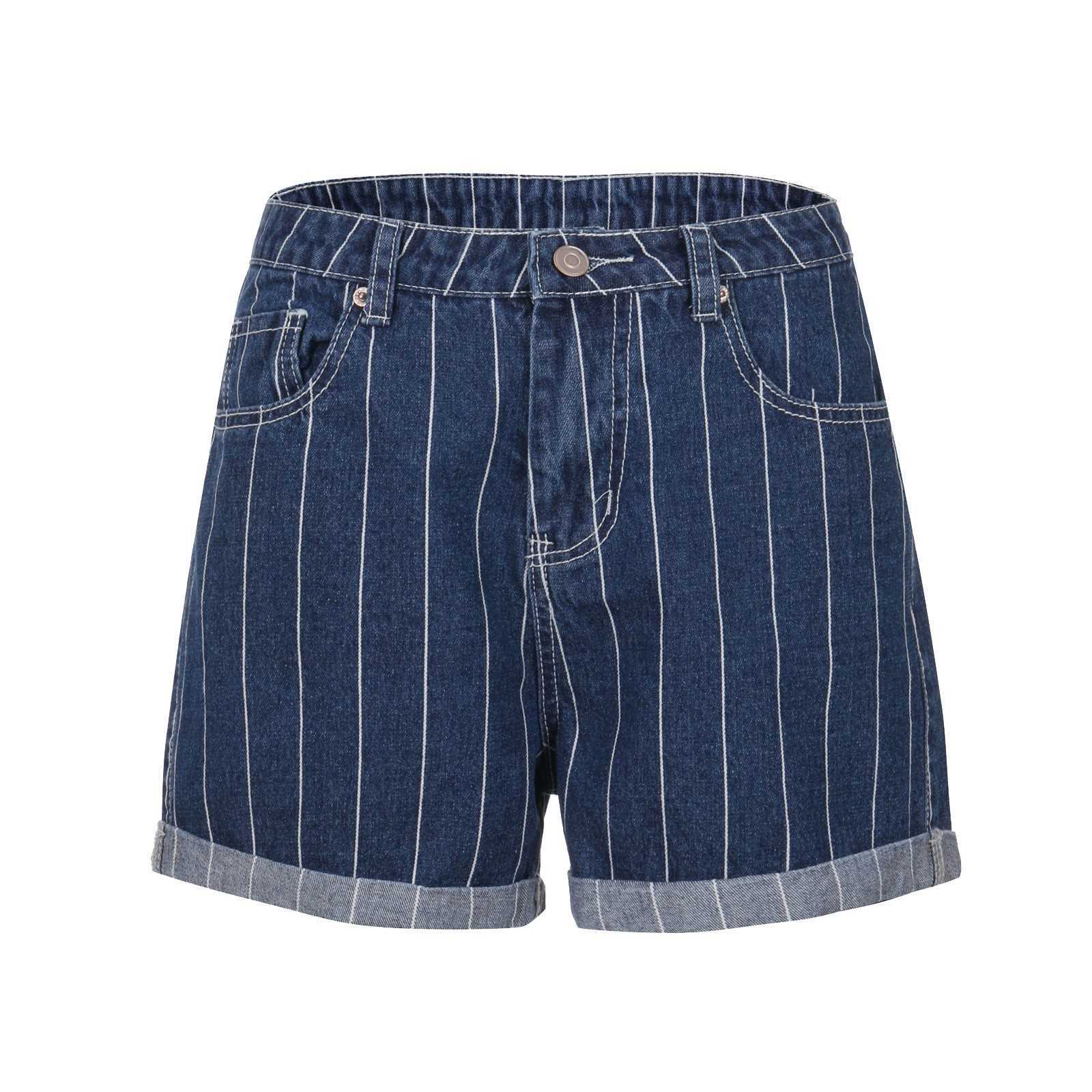 Shorts Denim Classic Retro High Maisted Blue Ultrafine Ben Tight Summer Shorts Women's Jeans P230606