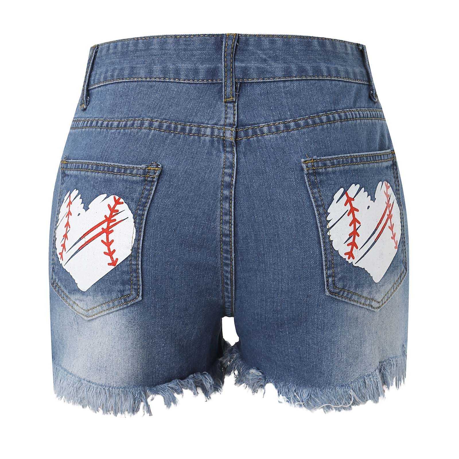 Shorts pour femmes trou denim gland hot pants été taille basse shorts pour femmes vêtements de rue respirants costume Dailywear Pantalones Cortos P230606