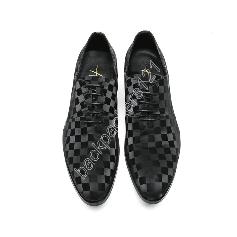 Czarne koronkowe buty skórzane męskie luksusowe ręcznie robione męskie buty mody i buty ślubne Mężczyzna, duże rozmiary US12!