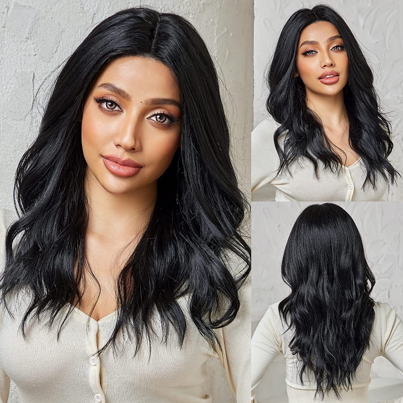 Spets frontala peruker Mänskligt hårblond brasiliansk jungfruhår Glueless Natural Wave Wig For Woman