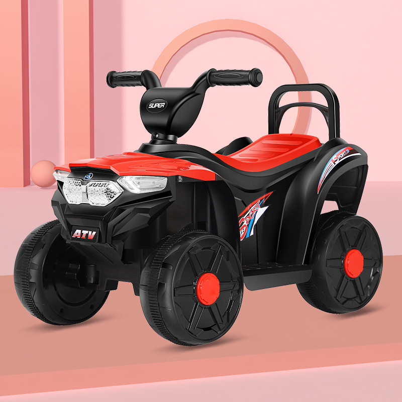 Barn Elektrisk motorcykel off-road fordonsbil Baby Scooter Tricycle With Light Music Kids Ride On Toys For 1-4 Years Old