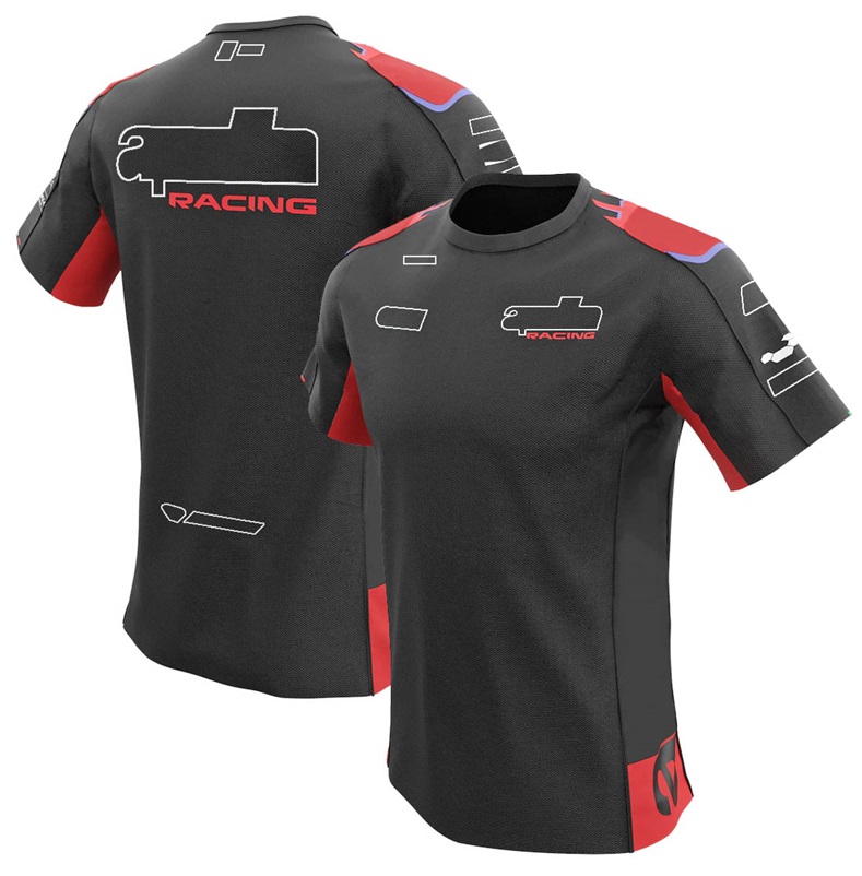 2023 Ny motorcykel ridning fans sport racing kostym andas kortärmad snabbtorkande motorcykel t-shirt för män och kvinnor