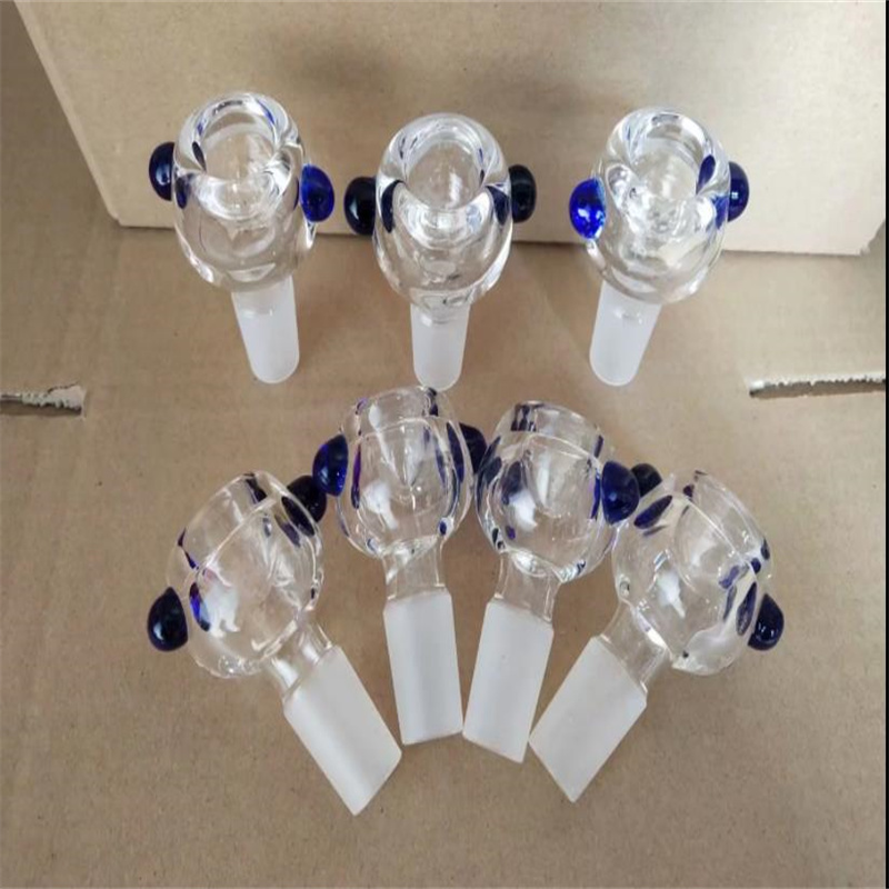 Glass Smoking Pipes Manufacture Hand-blown bongs New thickened glass bulb adapter