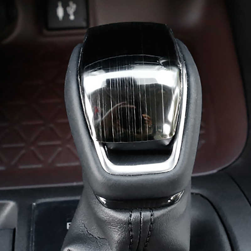 Wholesale For  RAV4 RAV 4 2019 2020 2021 2022 XA50 ABS Carbon Fiber Car Gear Shift Knob Gear Head Decorative Cover Trim Sticker