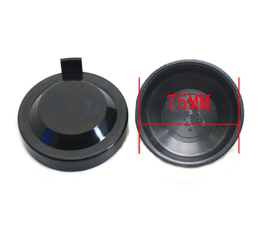 For Citroen C2 2006-2013 Headlight Dust Cover Waterproof Dustproof Lengthened Headlamp Durable Rubber Cap 75mm 