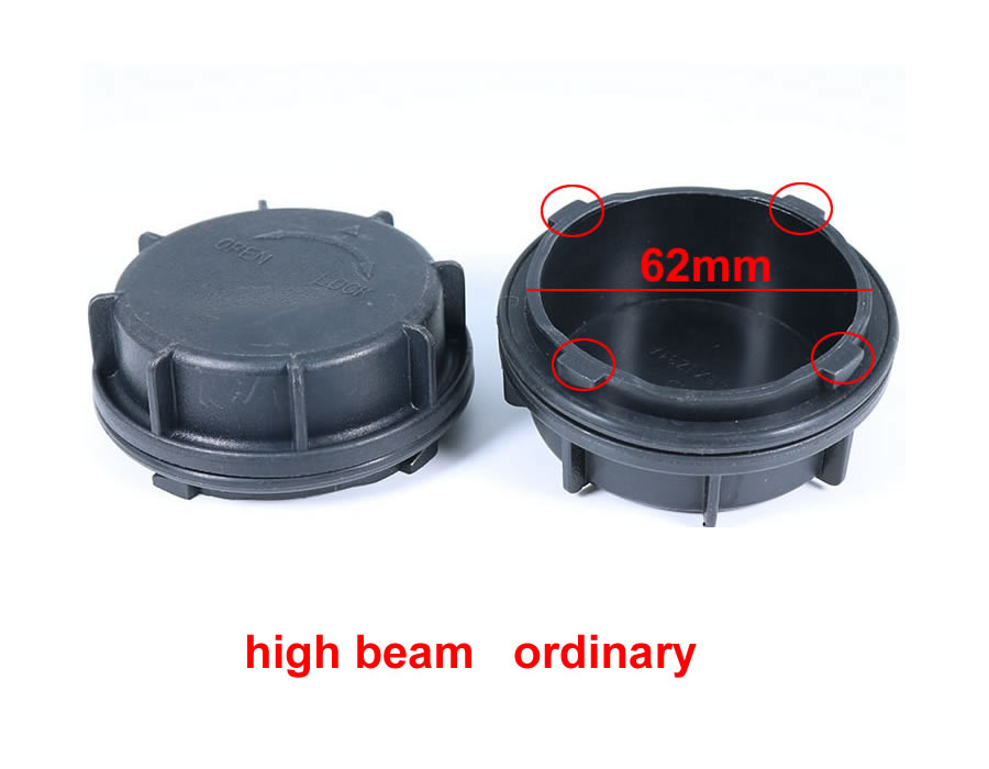 Pour Great Wall Haval H2 2014-2018 Red Label Low High Beam Phare Dust Cover Antipoussière Phare Arrière Shell Seal Cap 62mm 93mm