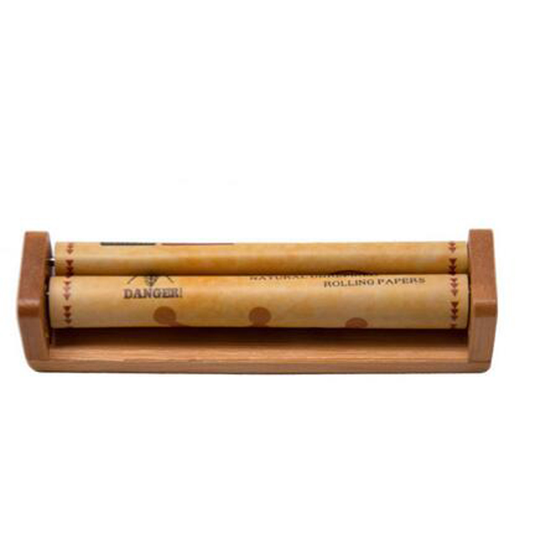 Rullo automatico sigarette in legno Rullo tabacco 78MM 110MM Cartine sigarette Cono sigarette Carta pipa in legno Erba secca Vs Honeypuff