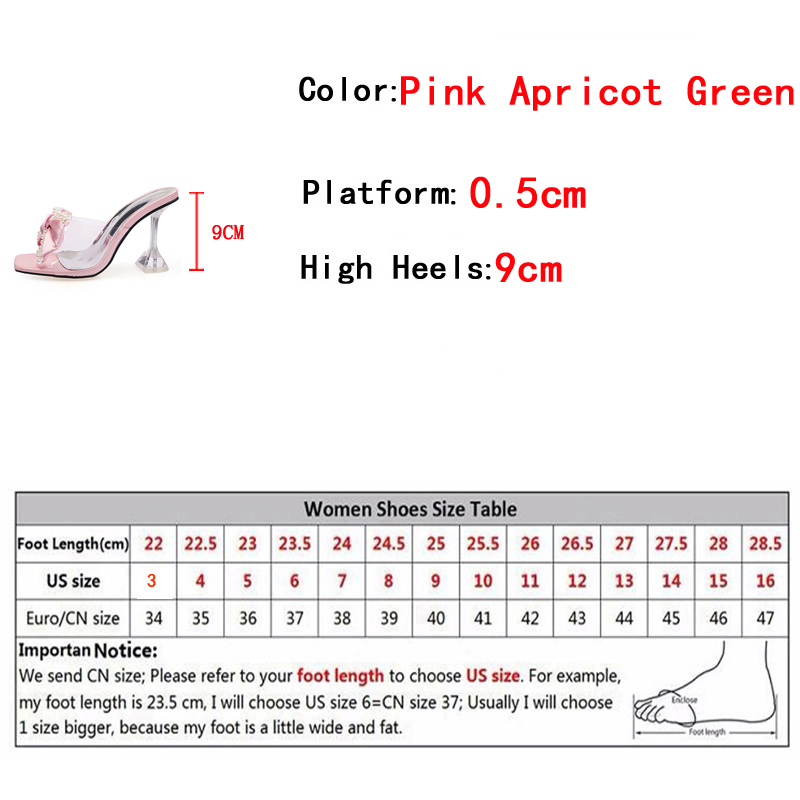 Liyke 2023 Новый стиль розовые женские тапочки сандалии модные жемчужины Bowknot High Heels Pvc Прозрачная обувь летние мулы насосы