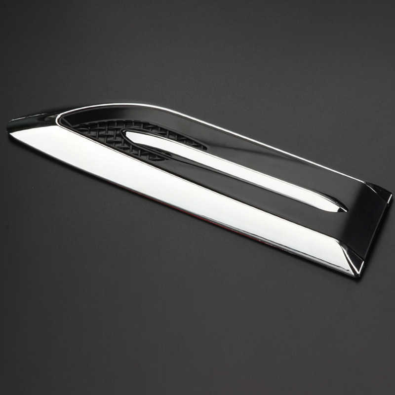 New Shark Gill Simulation Air Outlet Hood Vent Trim for MercedesBenz Series-A B C E S G M ML GLK CL CLK CLS GL GLK R SL SLK SLS AMG