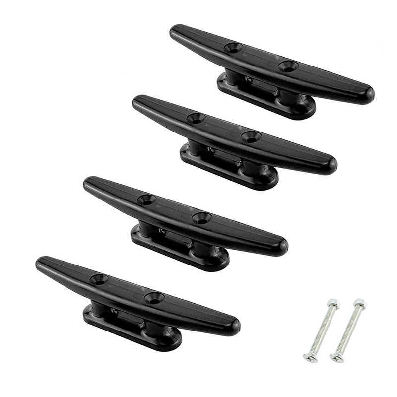 Großhandel 4 Stück 100 mm 128 mm 4 Zoll 5 Zoll Nylonschnur Leine für Marine Yacht Deck Hardware Mooring Dock mit Schrauben Zubehör