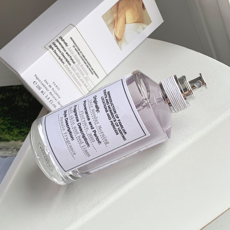 2023 Yeni Ünlü Tasarımcı Marka Parfüm Lazy Sabah Sabah 100ml Eau De Toilette Uzun Kalıcı Parfüm Sprey Parfüm Damla Hızlı Nakliye