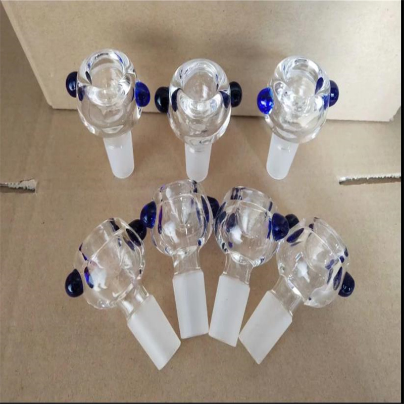 Glass Smoking Pipes Manufacture Hand-blown bongs New thickened glass bulb adapter