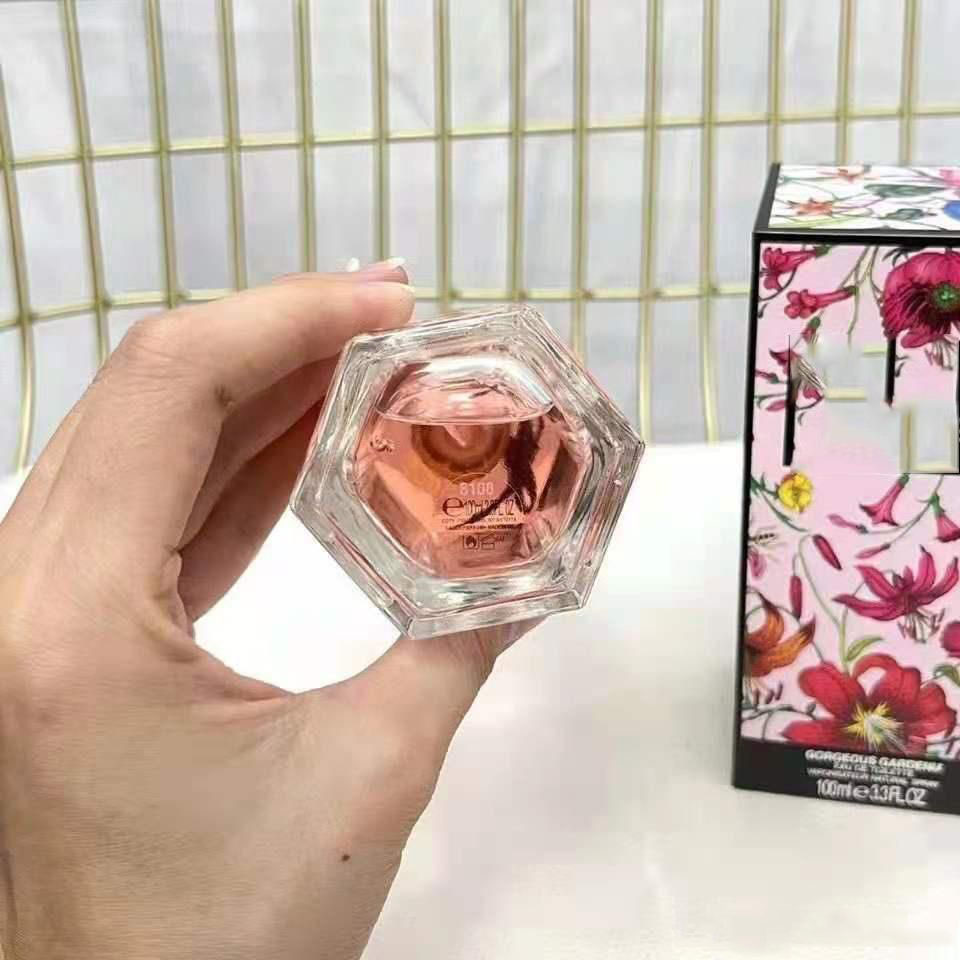 Wysoka wersja Zapachy dla kobiet EDP perfumy 100 ml spray sampler flora marki tuberozę zapach długotrwały szybka dostawa