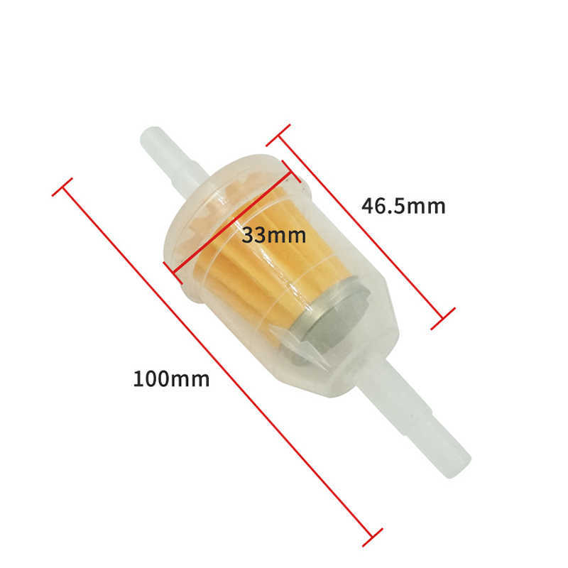 NOWOŚĆ Kosiarka Mały silnik Auto Auto Motocykl Akcesoria Uniwersalne wbudowane filtr gazu/paliwa 6 mm-8mm 1/4 ”