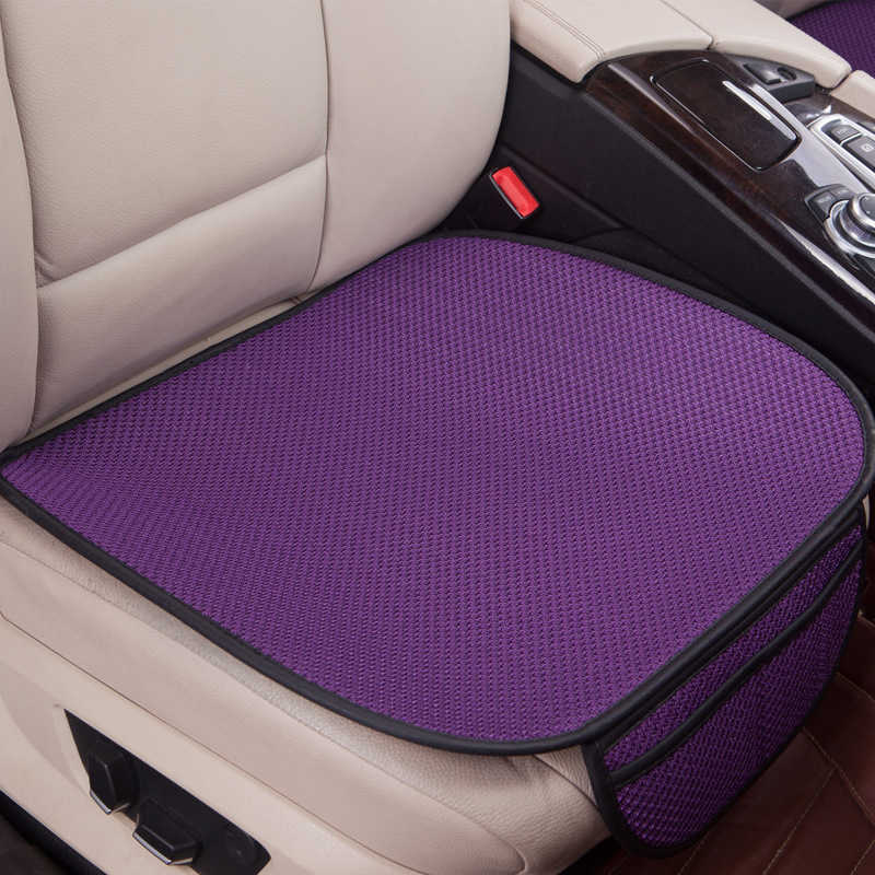 Wholesale Summer Car Seat Cushion Protector Pad Front Pad Fit for Most Cars Car Seat Cover Breathable Ice Silk Four Seasons