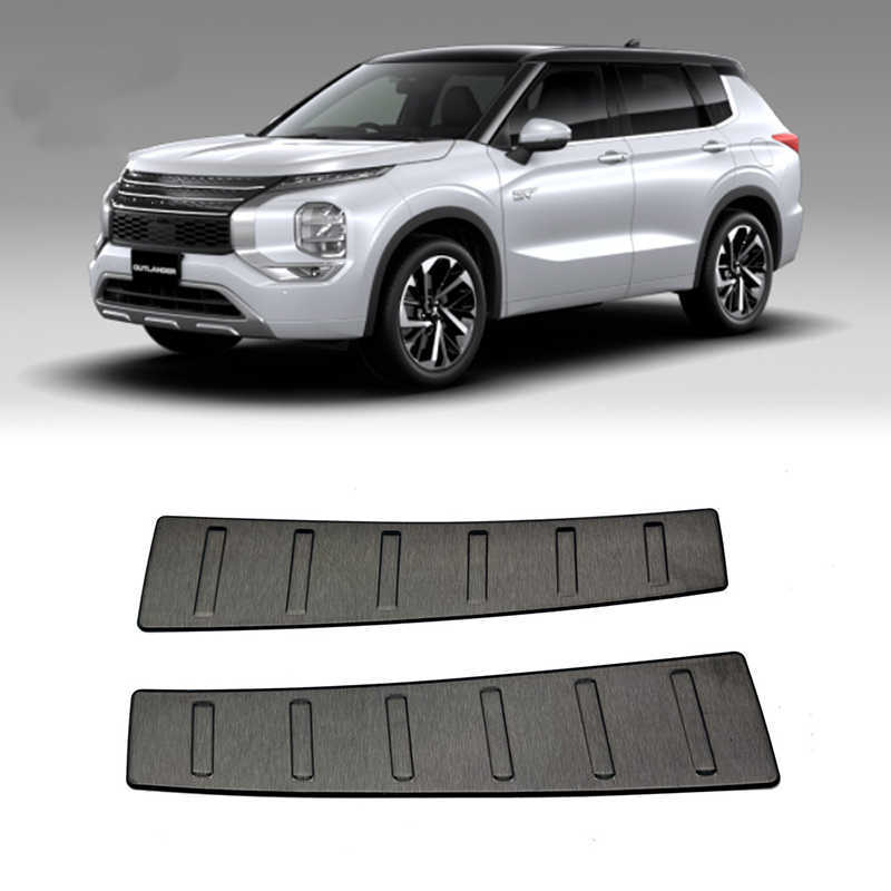 Nowy dla Mitsubishi Outlander 2022+ Trunk Door Strips Paski Płyta Płyta Ochrata tylna osłona zderzak