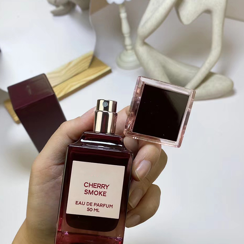 Perfume para mulheres e homens CHERRY SMOKE Famoso Desodorante Antitranspirante 50/100 ML EDP Spray Natural Unissex Colônia EAU DE PARFUM Fragrância de perfume de longa duração